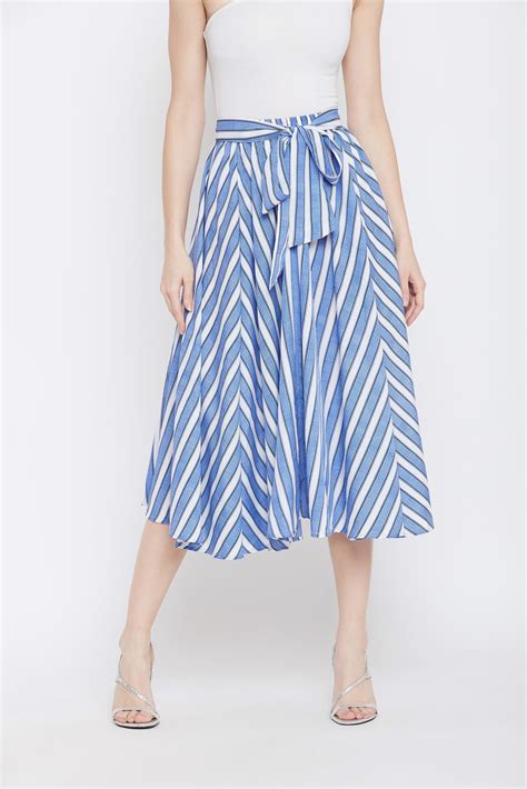 Scoop Women's Stripe Knit Midi Skirt, Sizes XS-XXL. . Walmart skirts